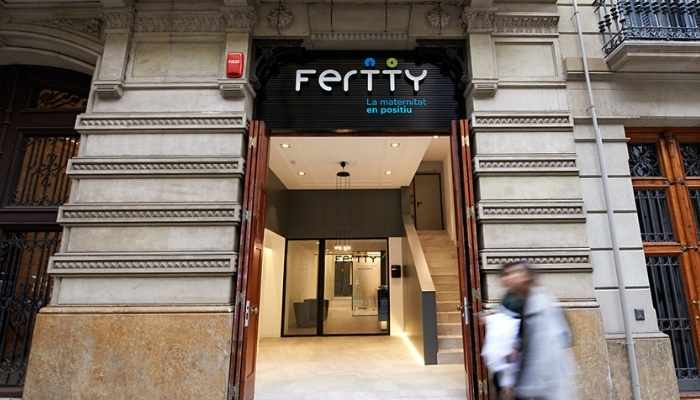 Fachada exterior Fertty en Barcelona