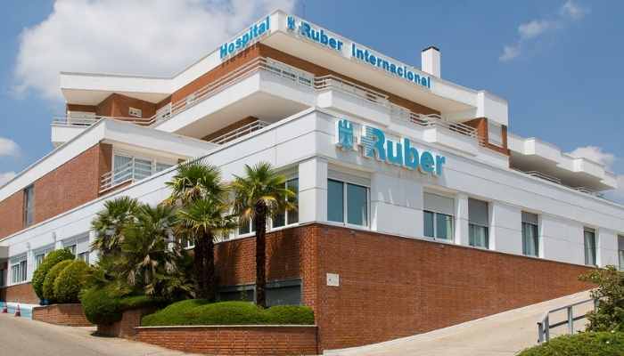 Fachada exterior del Hospital Ruber Internacional